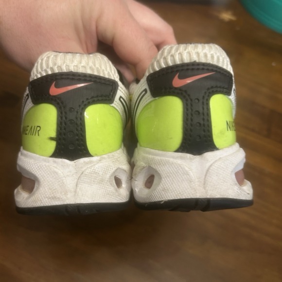 Nike Air Max Torch 4 Running Shoes Womens Size 6.5 White Volt Laser Crimson - Picture 7 of 14